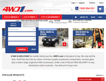 Tablet Screenshot of 4wd1.com